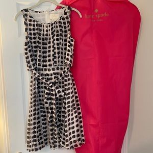 Kate Spade New York Island Stamp Chiffon Dress